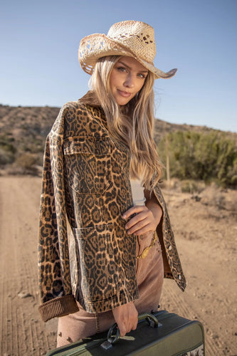 Leopard Barn Jacket