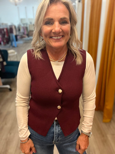 Merlot Vest