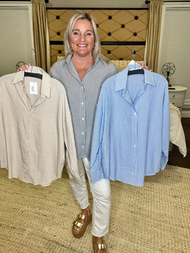 Harbor Long Sleeve Button-Up