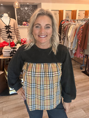 Cute in Burberry