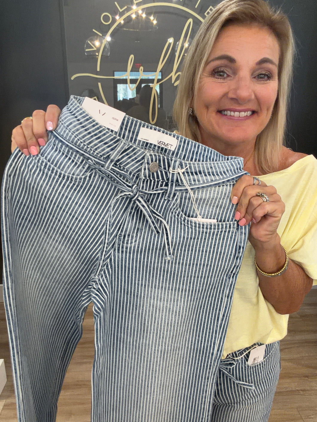 Milly Stripe Jean